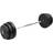 vidaXL Curl-vægtstang med skiver 90 kg