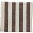 OYOY Striped 260x140 Cm/choko Dug Brun