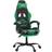 vidaXL Swivel Gaming Chair Black/Green