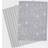 Catherine Lansfield Meadowsweet Floral Set 2 Kitchen Towel Grey