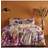 Paoletti Paoletti Saffa Cotton Duvet Cover Beige, Orange, Purple
