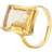 House of Vincent Candy Rock ring - Gold/Yellow
