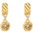 House of Vincent Forbidden Prophesy Earrings - Gold/Yellow
