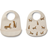 Liewood Tilda Silicone Bib 2-pack Leopard Sandy