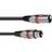 Omnitronic XLR Kontakt 3-Pin 1m Black