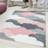 Ayyildiz Bambi 820 tæppe Pink 80X150 80x150cm