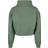 Urban Classics Organic Short High Neck Crew Sweatshirt - Green