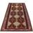 Arkiio Handknuten Persisk 194x379 Röd, Beige
