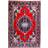 Arkiio Handknuten Original Persisk Vintagematta Tabriz 195x285 Röd, Blå