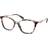 Prada PR 02ZV ROJ1O1, including lenses, BUTTERFLY Glasses, FEMALE