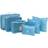 InnovaGoods Suitcase Organiser Bag Set of 6 - Blue