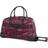 Juicy Couture Women's Libra Rolling Duffel, Burgundy Marble