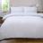 Highams Highams Seersucker Case Duvet Cover White