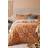 Furn Folk Flora Floral Duvet Cover White, Blue, Orange (200x200cm)