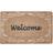 Fallen Fruits Welcome Coir Doormat Brown, Black