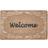 Fallen Fruits Welcome Coir Doormat Brown, Natural, Black
