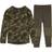 Helly Hansen Barn Graphic Lifa Underställ Merino Set -Utility Green (22B-HEH-48175)