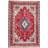 Arkiio Handknuten Original Persisk Vintagematta Tabriz 195x290 Röd, Blå