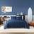 Nautica Longdale Bedspread Blue (279.4x243.8cm)