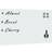 vidaXL Wall Mounted Magnetic Whiteboard Glass 60x40cm