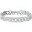 Michael Kors Statement Link Bracelet - Silver/Transparent