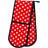 Dexam Polka Double Pot Holders Red