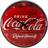 Aucune Drink Coca-Cola Refresh Yourself Väggklocka 31cm