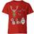 Disney Kid's Frozen Olaf and Sven Christmas T-shirt