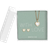 Bering Arctic Symphony Jewellery Set - Gold/White/Transparent