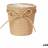 Ibergarden Planter Lasso Brown Cloth ∅24cm