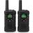 Nedis Walkie-talkie Set 2 Håndsæt Op til 6 km Frekvens kanaler: 8 PTT VOX Op til 3 Timer Hovedtelefonudgang 2 Headsets Sort