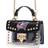 Cuce Columbus Blue Jackets Studded Clear Crossbody Purse