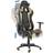 Beliani Gaming Chair Black and Gold KNIGHT