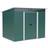 OutSunny 6.3 8.5ft Garden Shed Storage Tool Organizer w/ Double Sliding