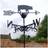 Poppy Forge Pig Weathervane. Solid steel black wind
