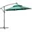 OutSunny 3m Cantilever Parasol Hanging Banana Umbrella