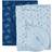 Pippi Svøb fra Baby Blanket Estate Blue (2-pak)