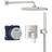 Grohe EuroCube etgrebsbatteri 158x158/ø210mm