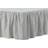 Venture Home Pixy Valance Sheet Grey (200x180cm)