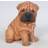 Hi-Line Gift Shar Pei Puppy Figurine 15.9cm