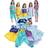 Girls Dress up Trunk Princess Costume Pretend Play Set