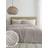 Catherine Lansfield Seersucker Duvet Cover Grey, Natural