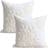 Christmas Snowflake Complete Decoration Pillows Grey, Black, Red, Blue, White (23.4x22.1cm)