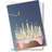 Vissevasse Cake with Candles Blue/Multicolour Poster 10.5x15cm