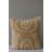 Mimou Bow Komplet pyntepude Naturfarvet, Beige (50x50cm)