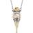 The Noble Collection Harry Potte Felix Felicis Necklace - Silver/Beige