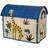 Rice Raffia Storage House Medium Giraff