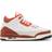 NIKE Air Jordan 3 Retro GS - White/Mars Stone/Team Orange/Black