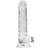 RealRock Chrystal Clear dildo 17 cm