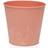 Versa Zink Orange Metal Plant Pot 14 cm